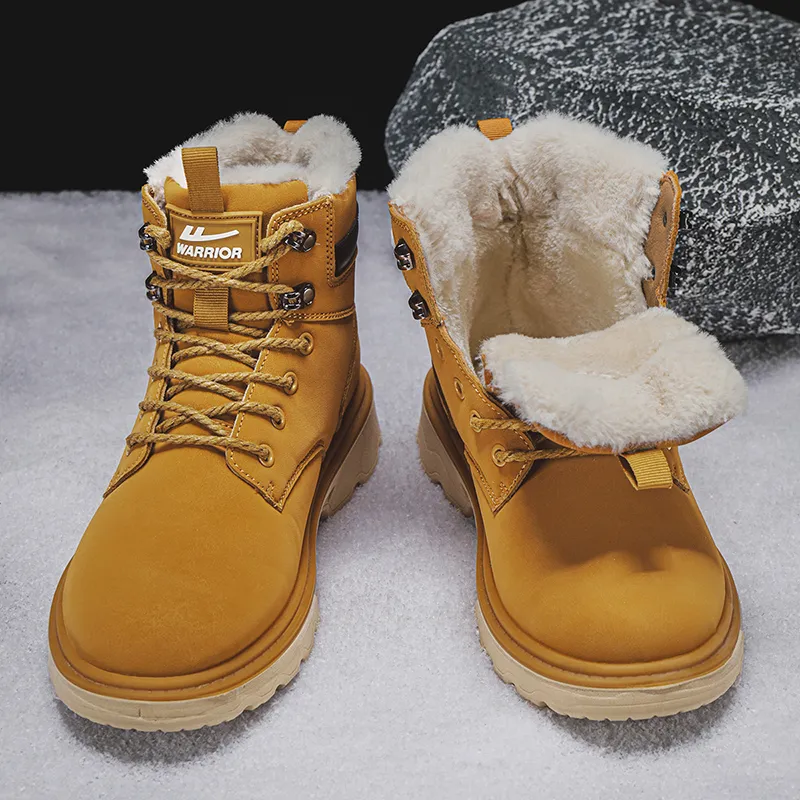 Warrior Crew Martin Boot Men's Earth Yellow-3