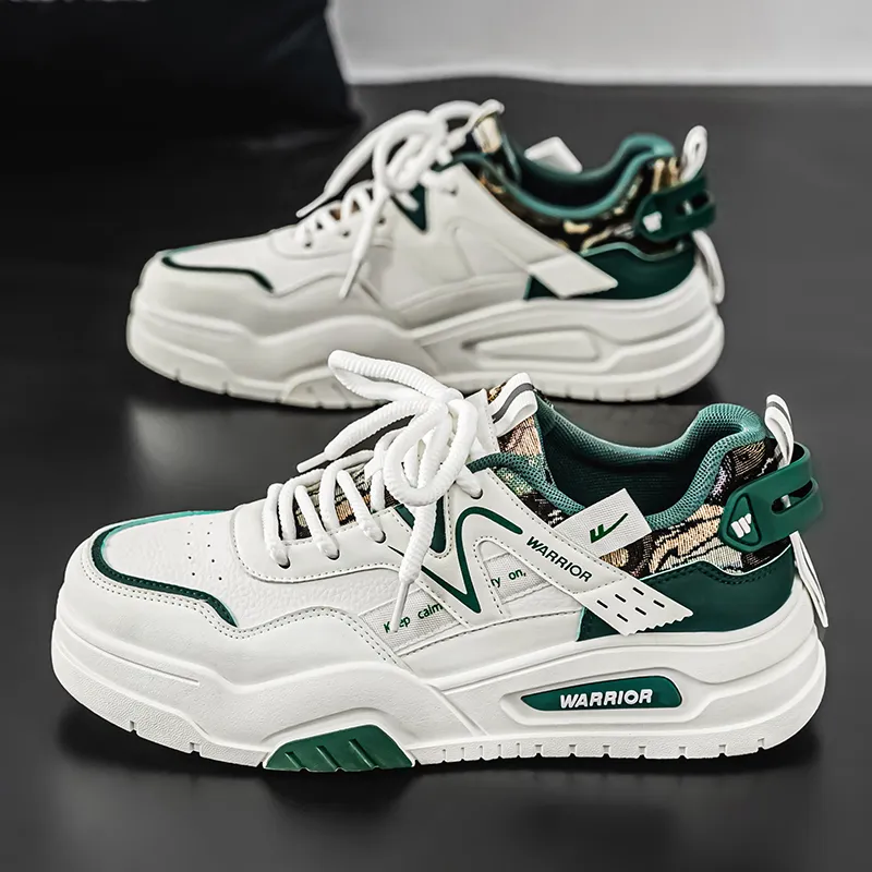 Warrior Cushioning Anti-Slip And Wear-Resistant Low-Top Casual Shoes Men's-3