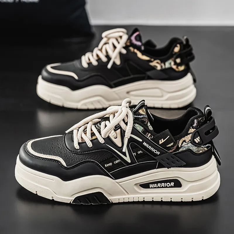 Warrior Cushioning Anti-Slip And Wear-Resistant Low-Top Casual Shoes Men's-14