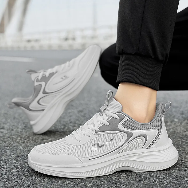 Warrior Cushioning And Breathable Low Top Casual Running Shoes Men's-7