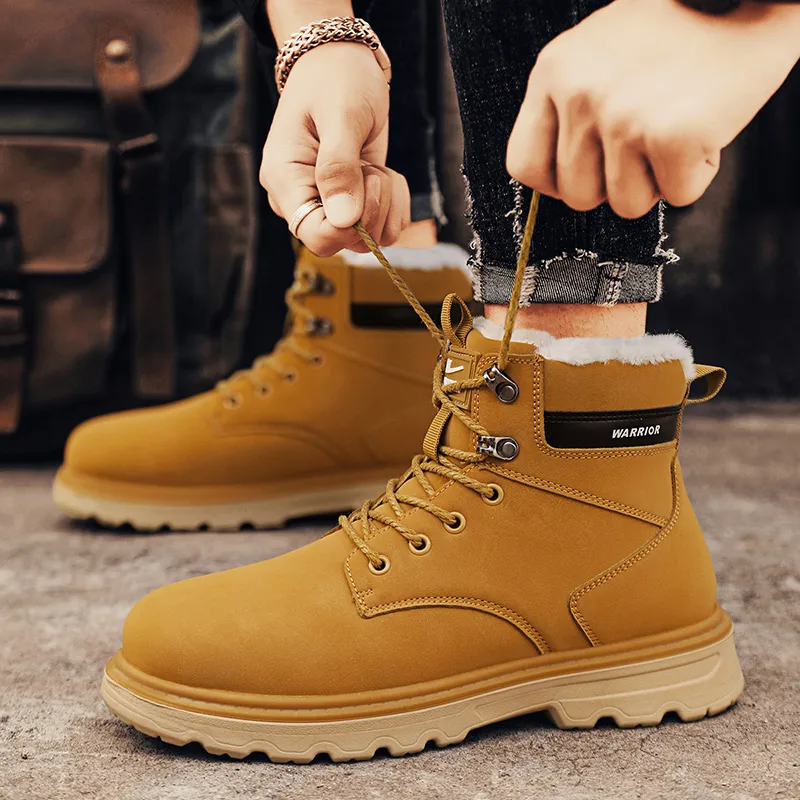Warrior Crew Martin Boot Men's Earth Yellow-7
