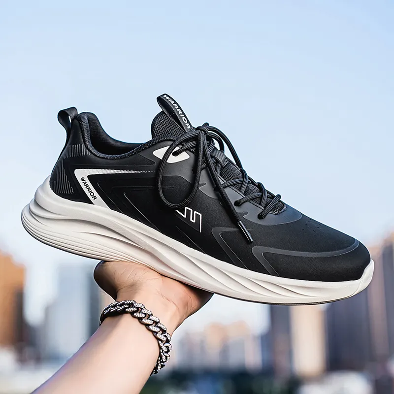 Warrior Cushioning Anti-Slip And Wear-Resistant Low-Top Casual Running Shoes Men's-13
