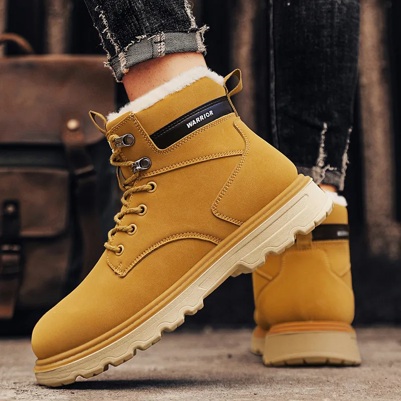 Warrior Crew Martin Boot Men's Earth Yellow-6