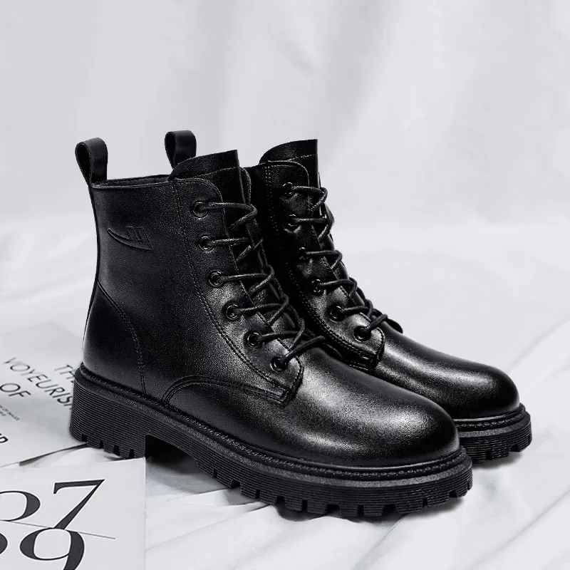 Warrior Short Martin Boot Men's Black-5