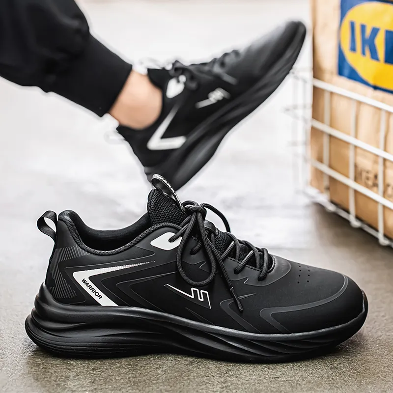 Warrior Cushioning Anti-Slip And Wear-Resistant Low-Top Casual Running Shoes Men's-26