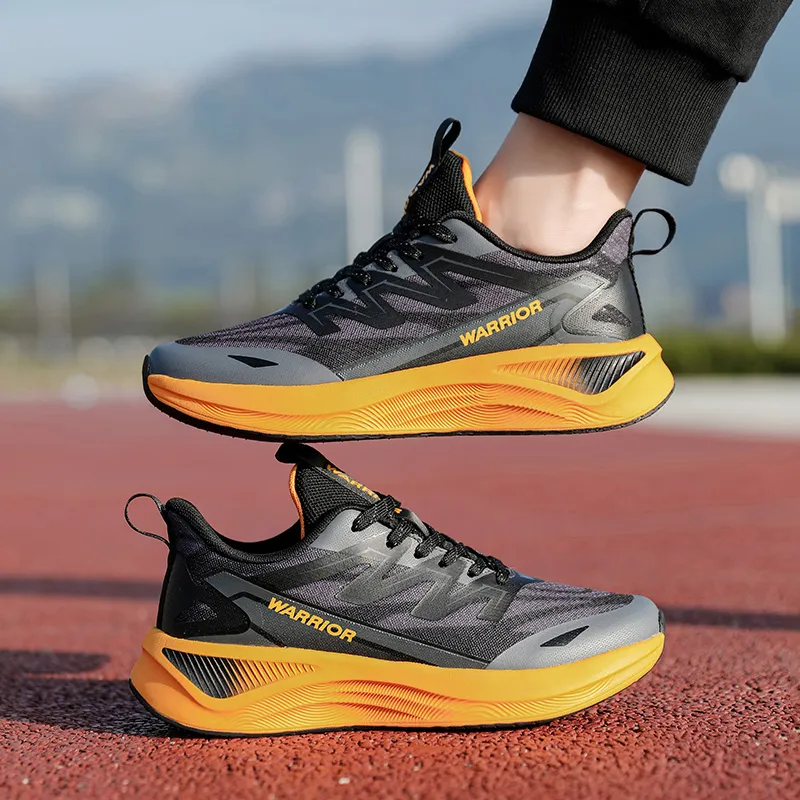 Warrior Lightweight Anti-Slip Sprint Running Shoes Men's-21