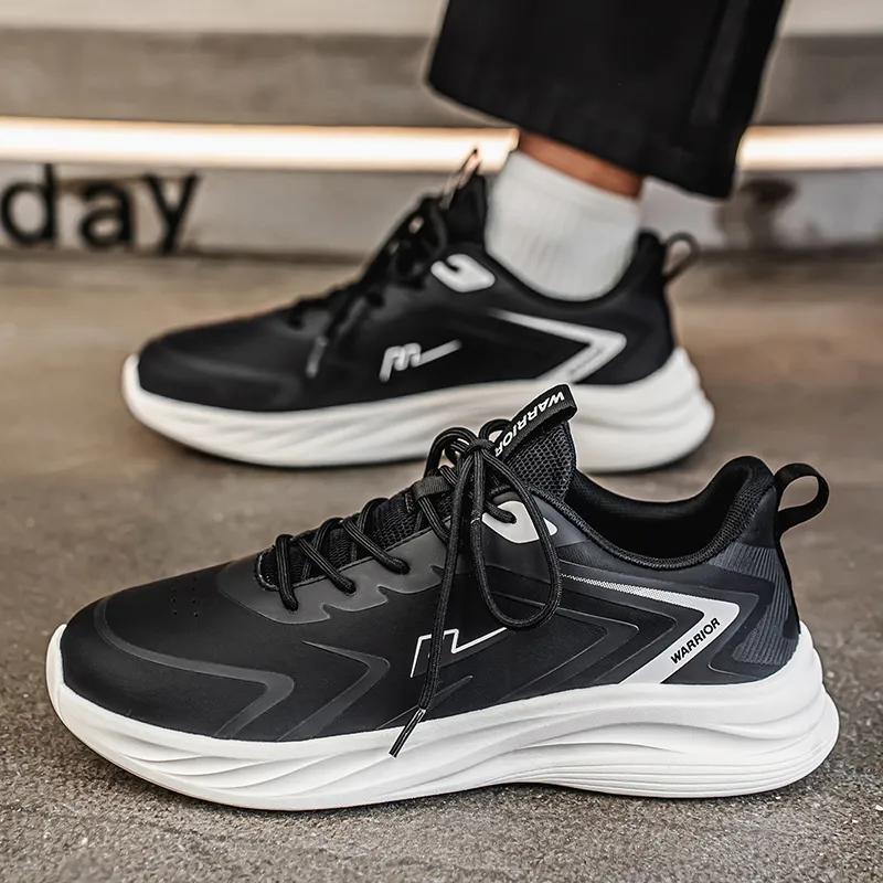 Warrior Cushioning Anti-Slip And Wear-Resistant Low-Top Casual Running Shoes Men's-11