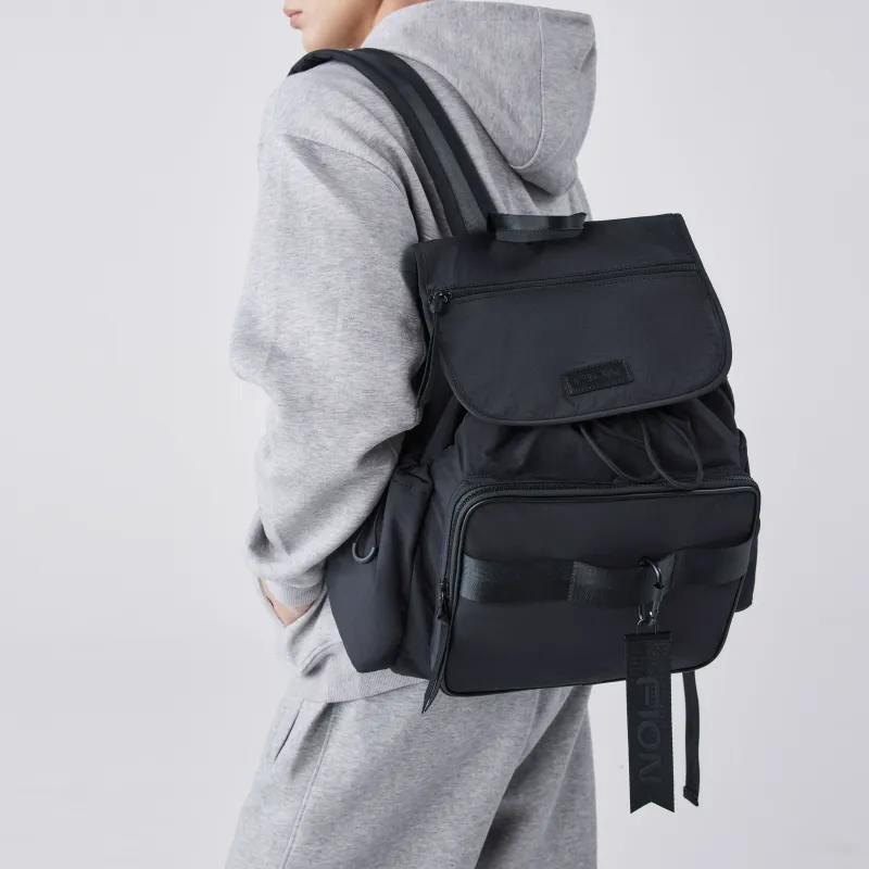 FION Backpacks Classic Black-6