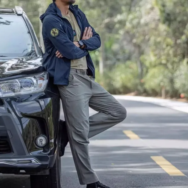 FFREE SOLDIER Casual Pants Hiking Pants Quick Dry Pants Men's-5
