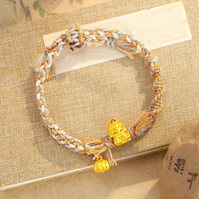 CHAOXIAOJIN Gold Bracelet Women's-1