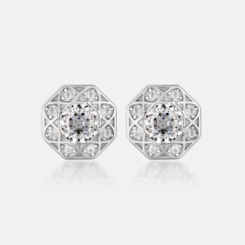 ICEGIANT S925 Silver Stud Earrings Unisex-8