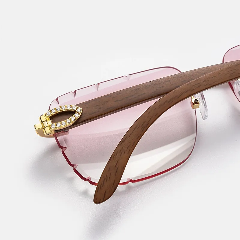 ICEGIANT 925 Sterling Silver Irregular Shape Sunglasses Unisex-22