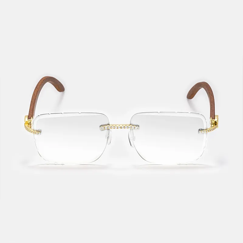ICEGIANT 925 Sterling Silver Irregular Shape Sunglasses Unisex-17