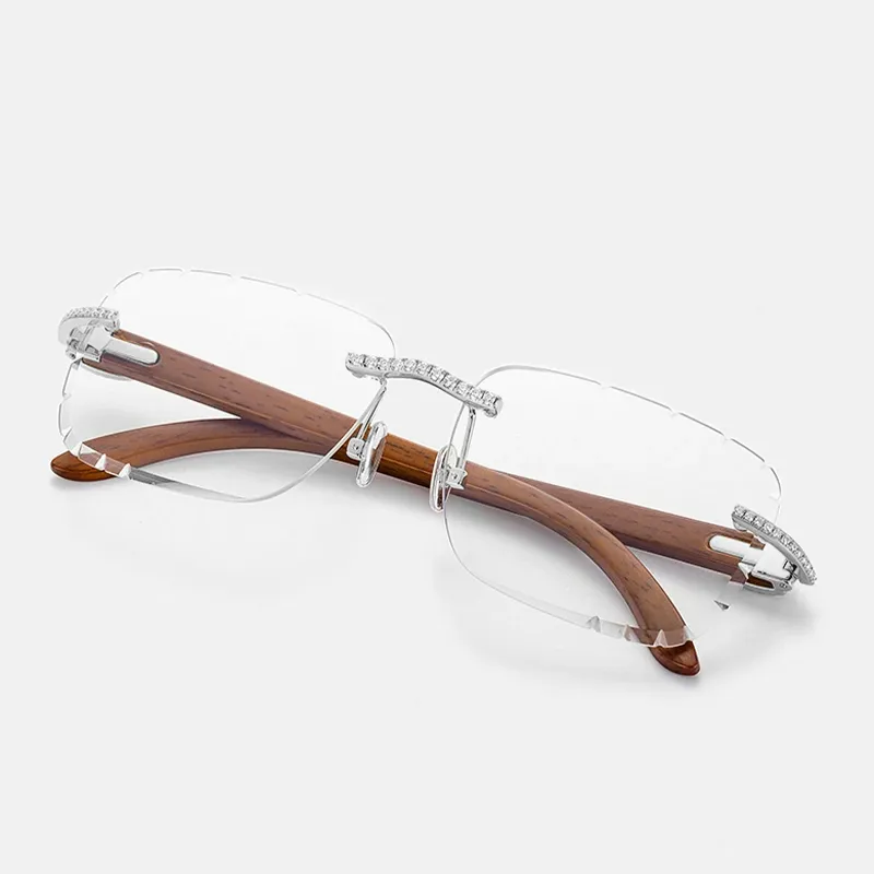ICEGIANT 925 Sterling Silver Irregular Shape Sunglasses Unisex-7