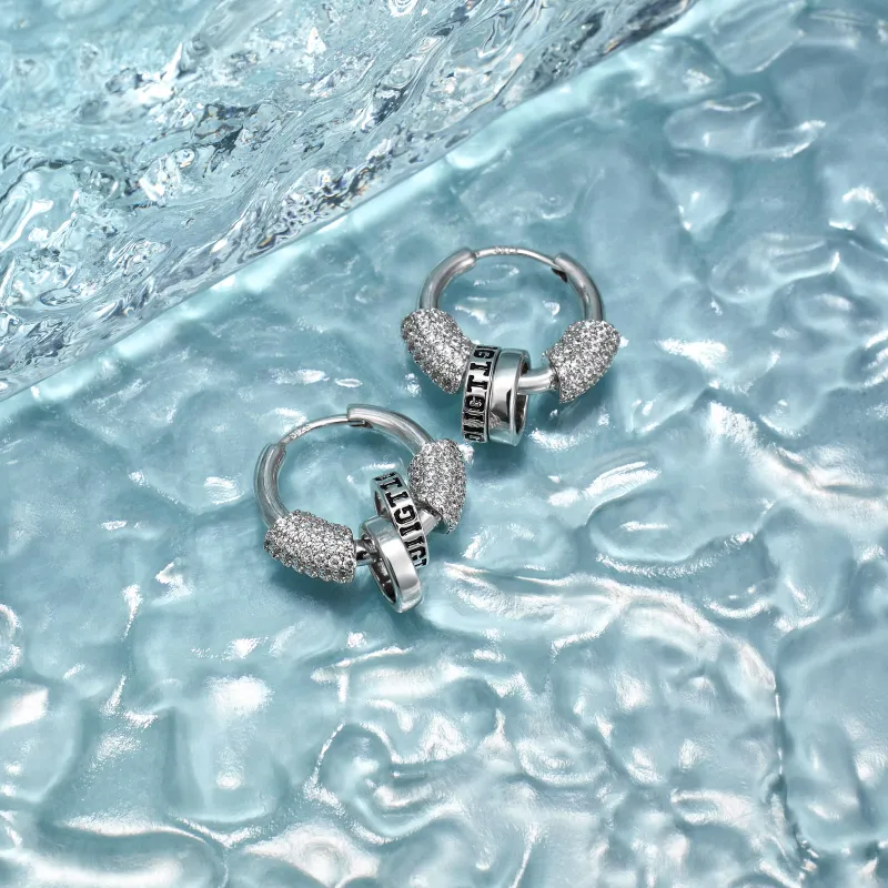 ICEGIANT S925 Silver Stud Earring Earrings Unisex-7