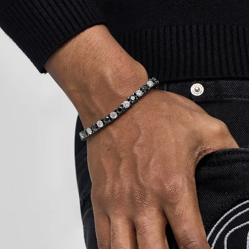 ICEGIANT 925 Sterling Silver Bracelets Unisex-11