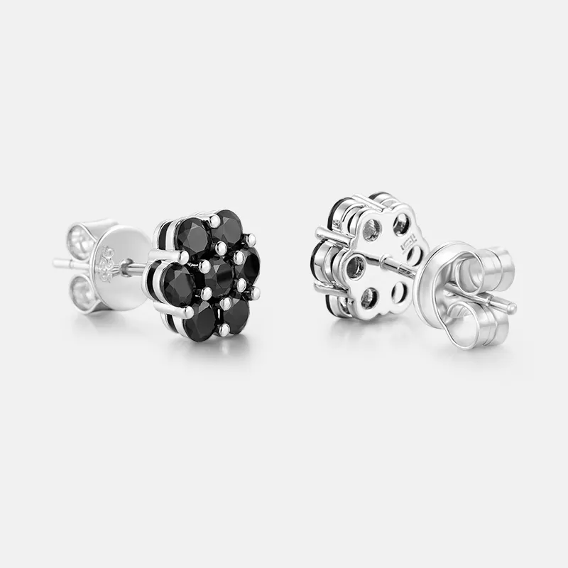 ICEGIANT 925 Sterling Silver Stud Earrings Unisex-6