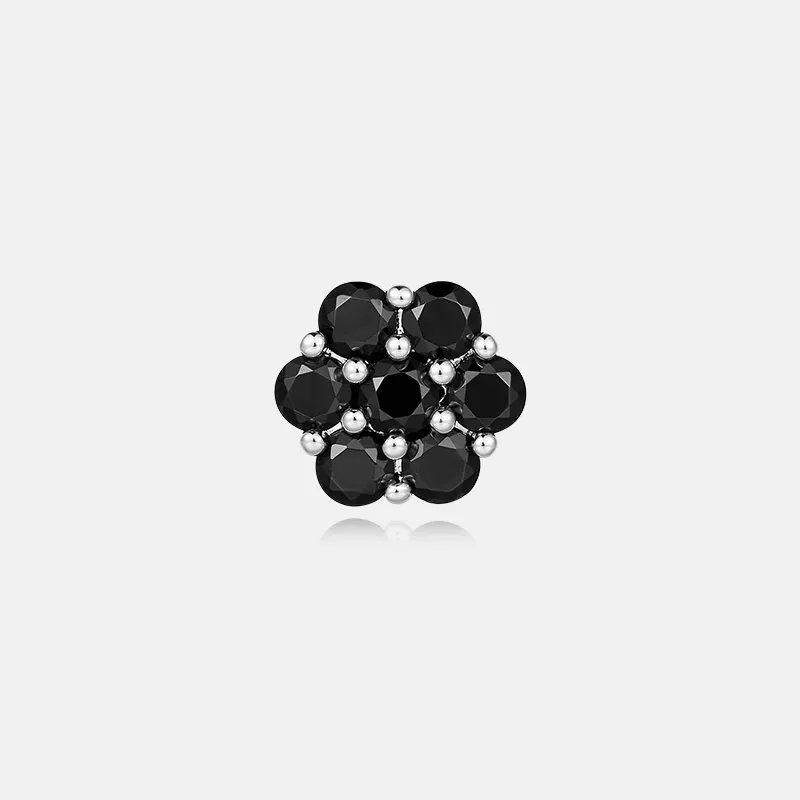 ICEGIANT 925 Sterling Silver Stud Earrings Unisex-2