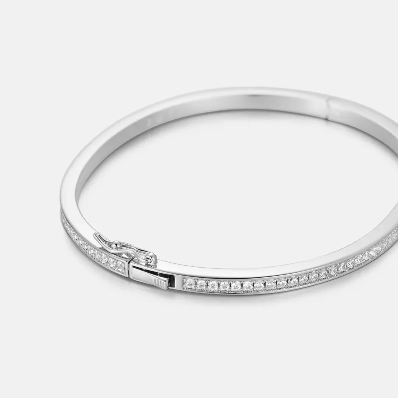 ICEGIANT 925 Sterling Silver Bangles Unisex-1