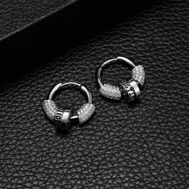 ICEGIANT S925 Silver Stud Earring Earrings Unisex-8
