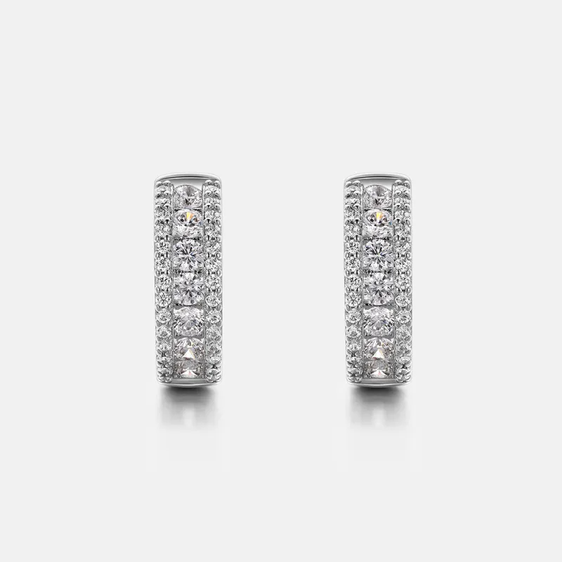 ICEGIANT 925 Sterling Silver Earrings Unisex-3