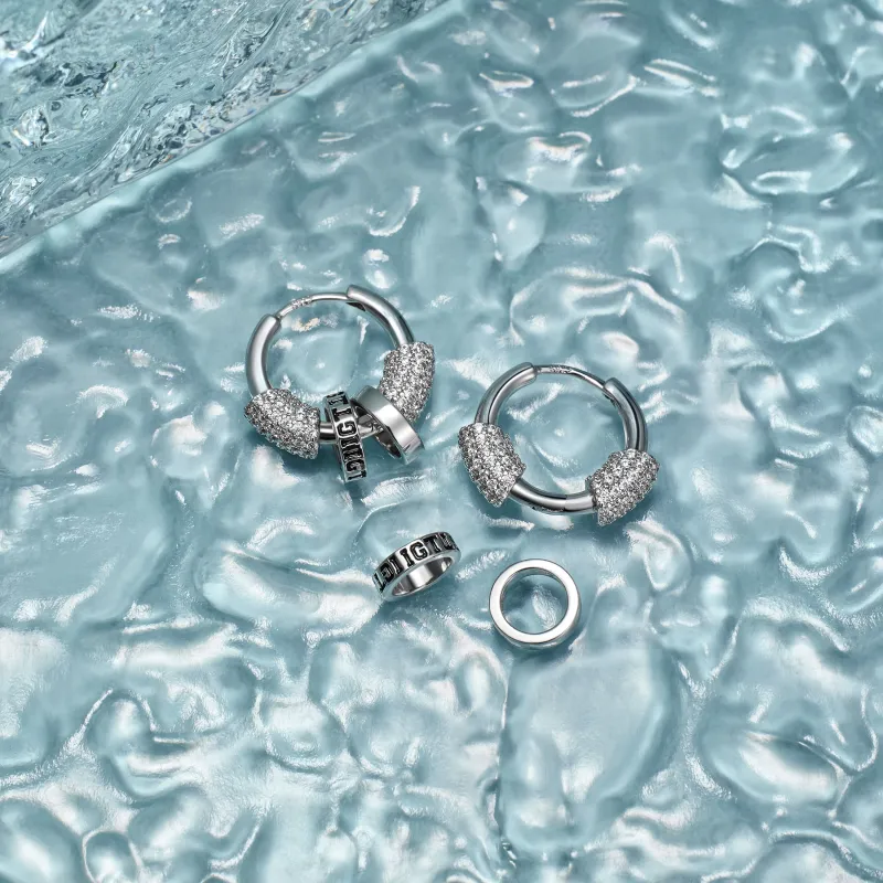 ICEGIANT S925 Silver Stud Earring Earrings Unisex-6