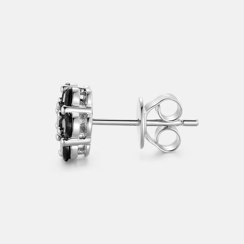 ICEGIANT 925 Sterling Silver Stud Earrings Unisex-3