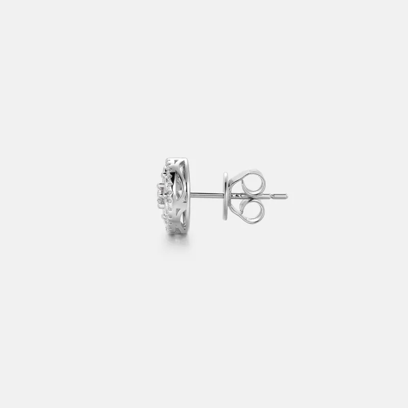 ICEGIANT 925 Sterling Silver Stud Earrings Unisex-3