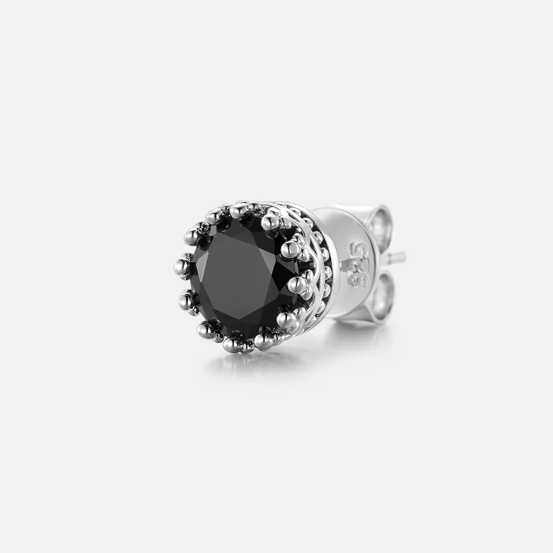 ICEGIANT 925 Sterling Silver Stud Earrings Unisex-3