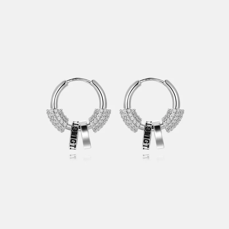 ICEGIANT S925 Silver Stud Earring Earrings Unisex-5