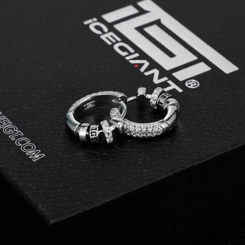 ICEGIANT S925 Silver Stud Earring Earrings Unisex-8
