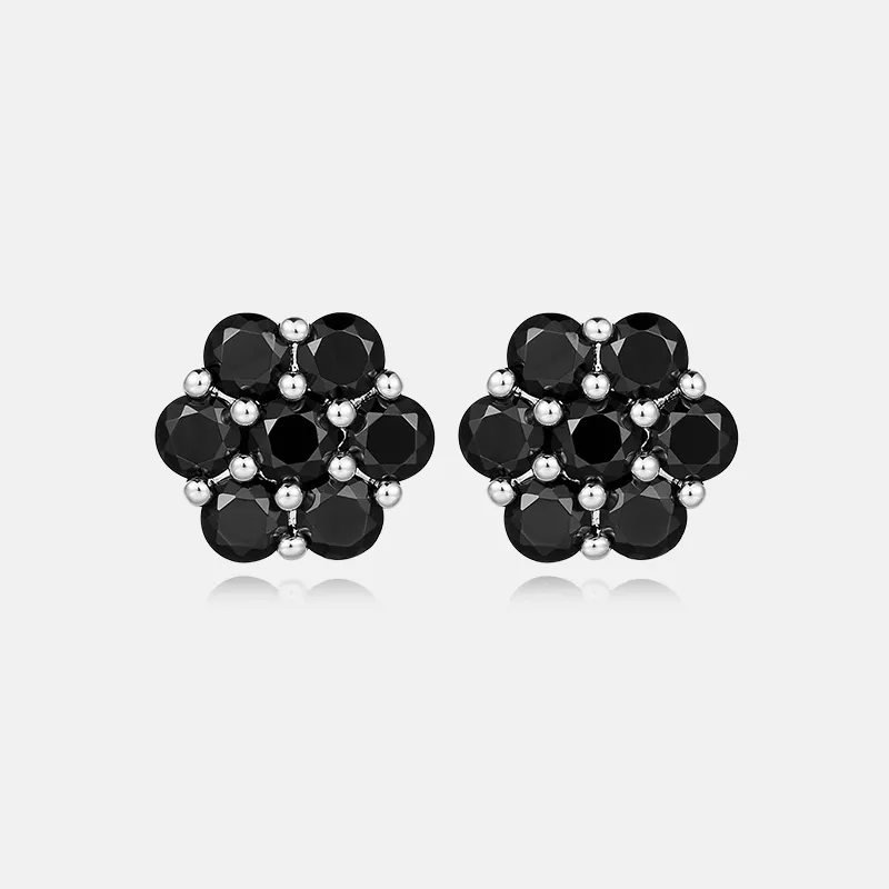 ICEGIANT 925 Sterling Silver Stud Earrings Unisex-7