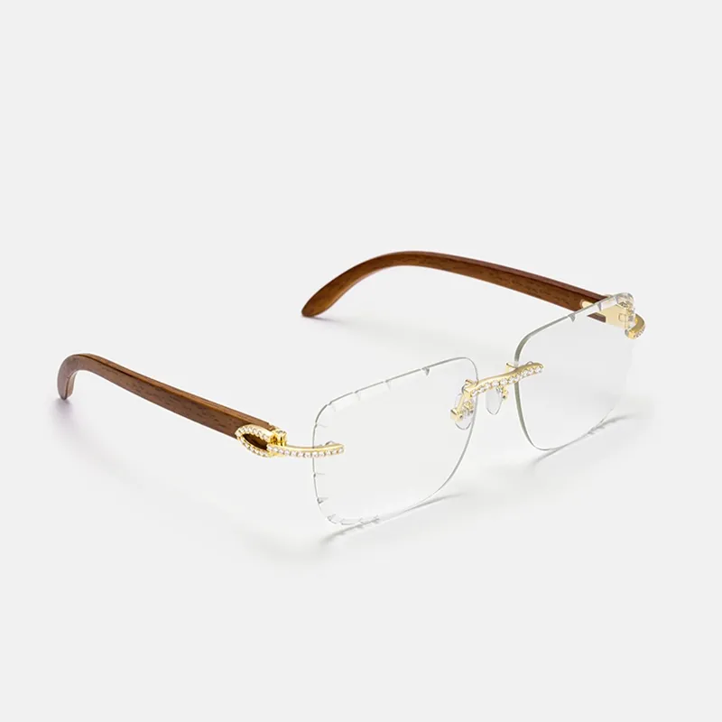 ICEGIANT 925 Sterling Silver Irregular Shape Sunglasses Unisex-18