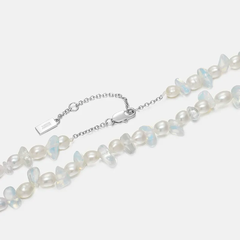 ICEGIANT Freshwater Pearl Necklaces Unisex-2