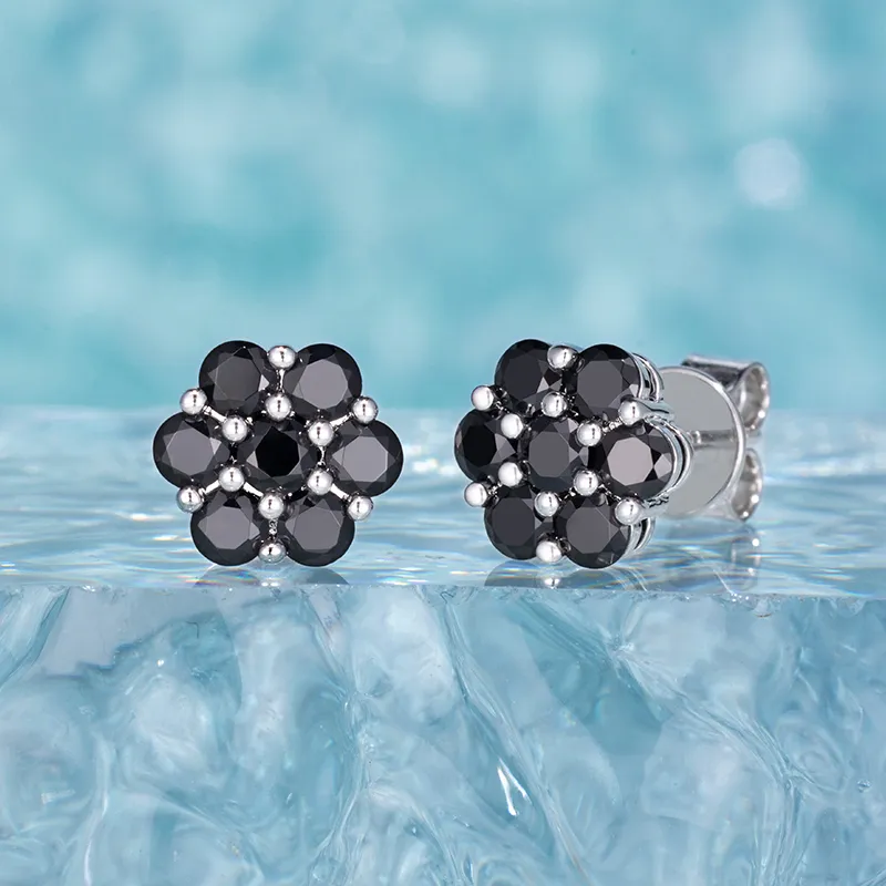 ICEGIANT 925 Sterling Silver Stud Earrings Unisex-8