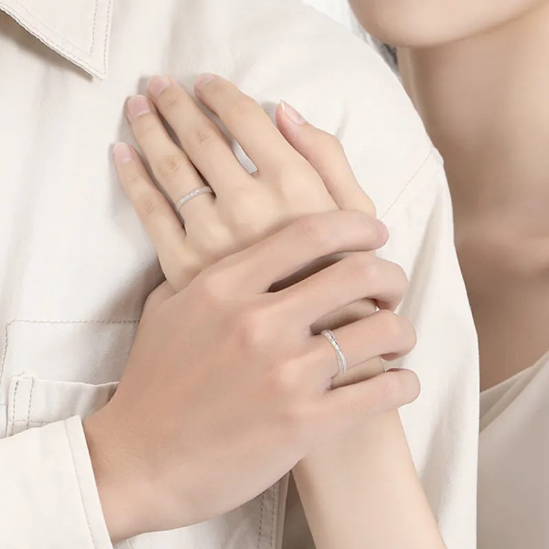 FANFRI 999 Fine Silver Rings Unisex-3
