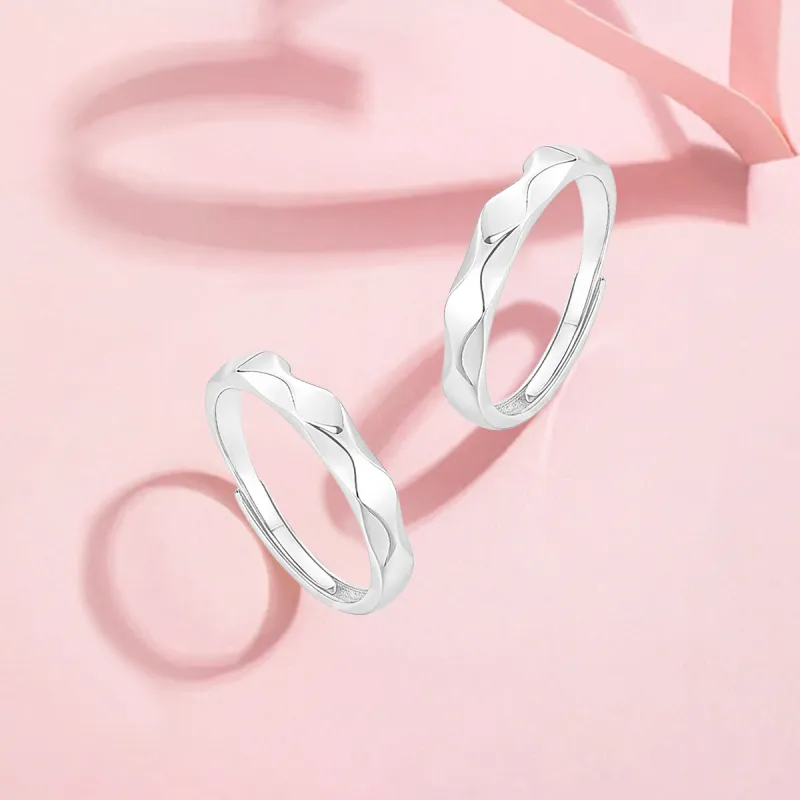 FANFRI Sterling Silver Rings Unisex Birthday Anniversary Sweet Box-3