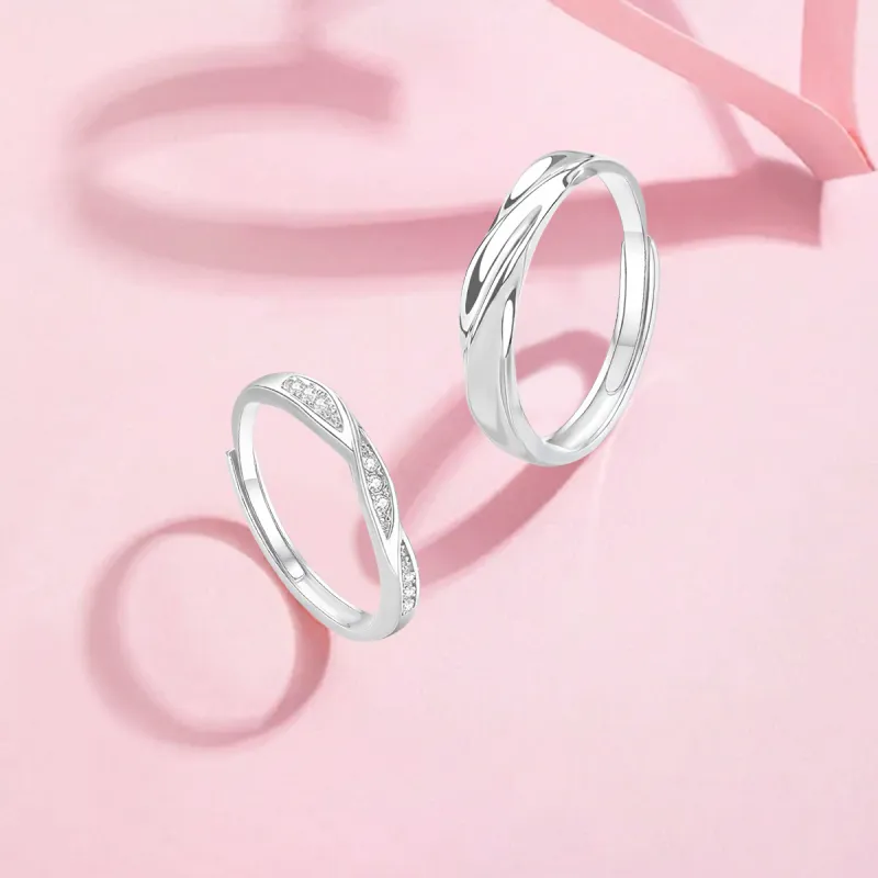 FANFRI Sterling Silver Rings Unisex-3