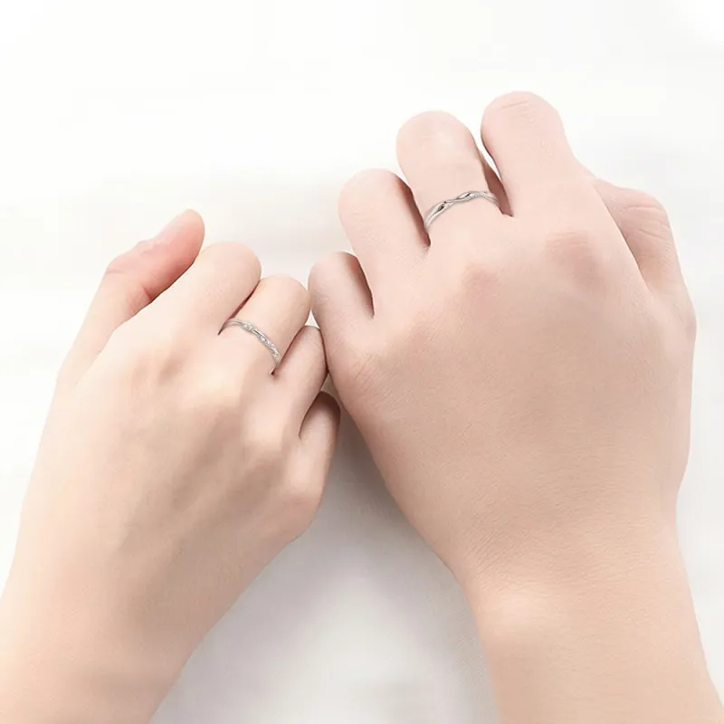 FANFRI 999 Fine Silver Rings Unisex-3