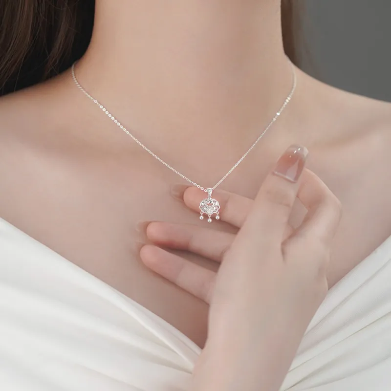 FANFRI Sterling Silver Necklaces Women's-1