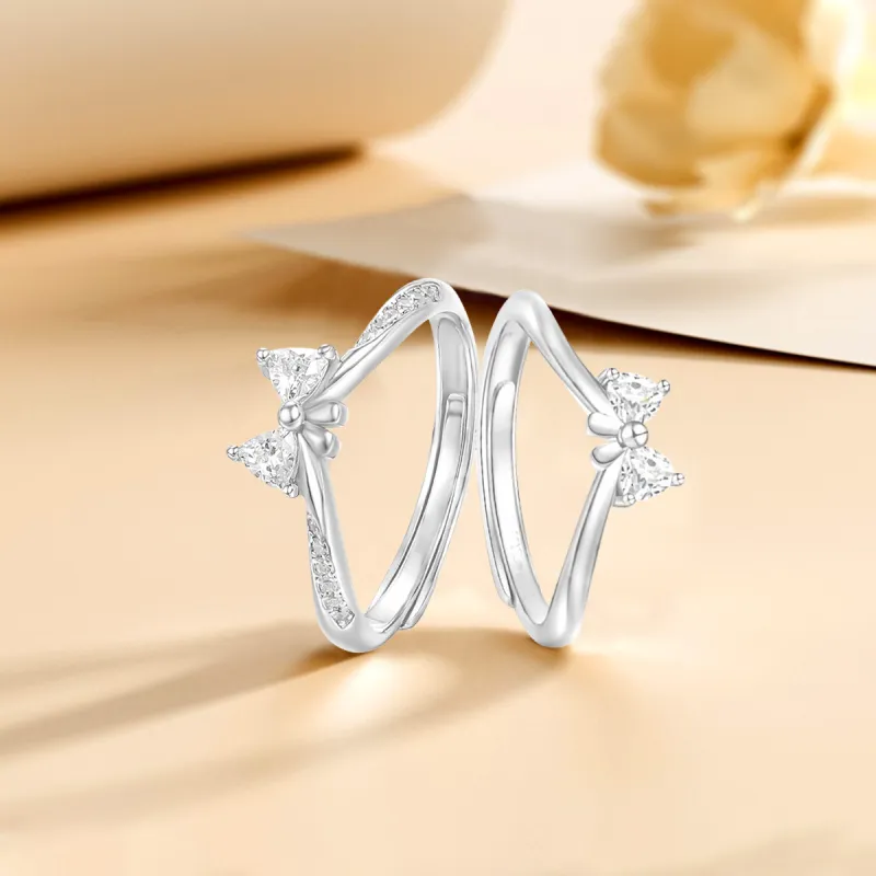FANFRI 999 Fine Silver Rings Women's-4