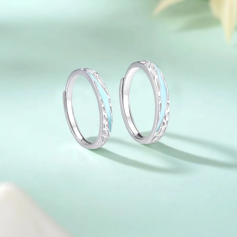 FANFRI Sterling Silver Rings Unisex-7