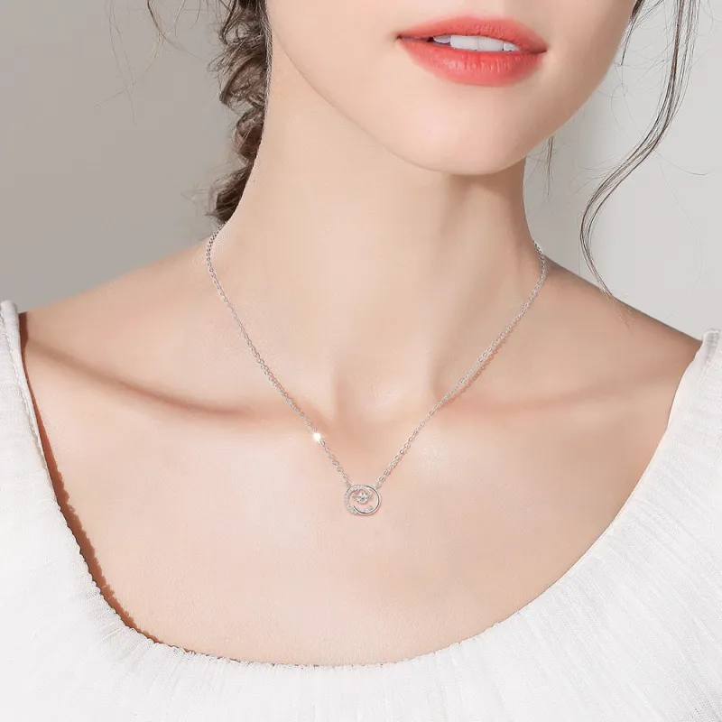 FANFRI Zircon Necklaces Women's-1