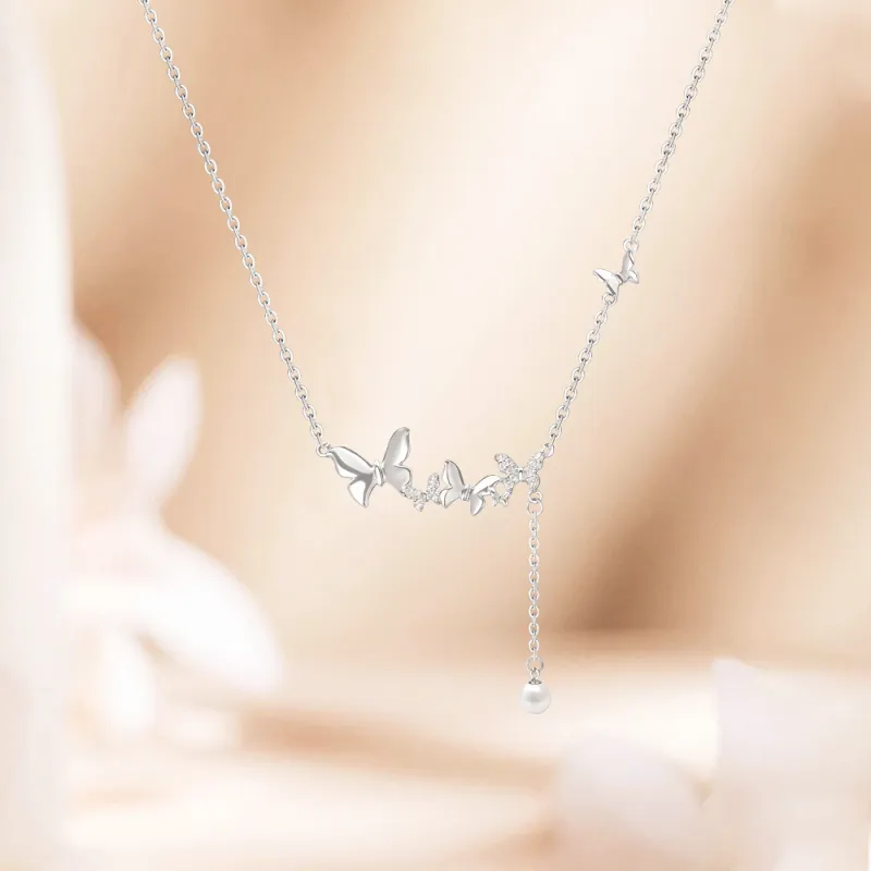 FANFRI Zircon Necklaces Women's Box, Sweet Love Confession-2