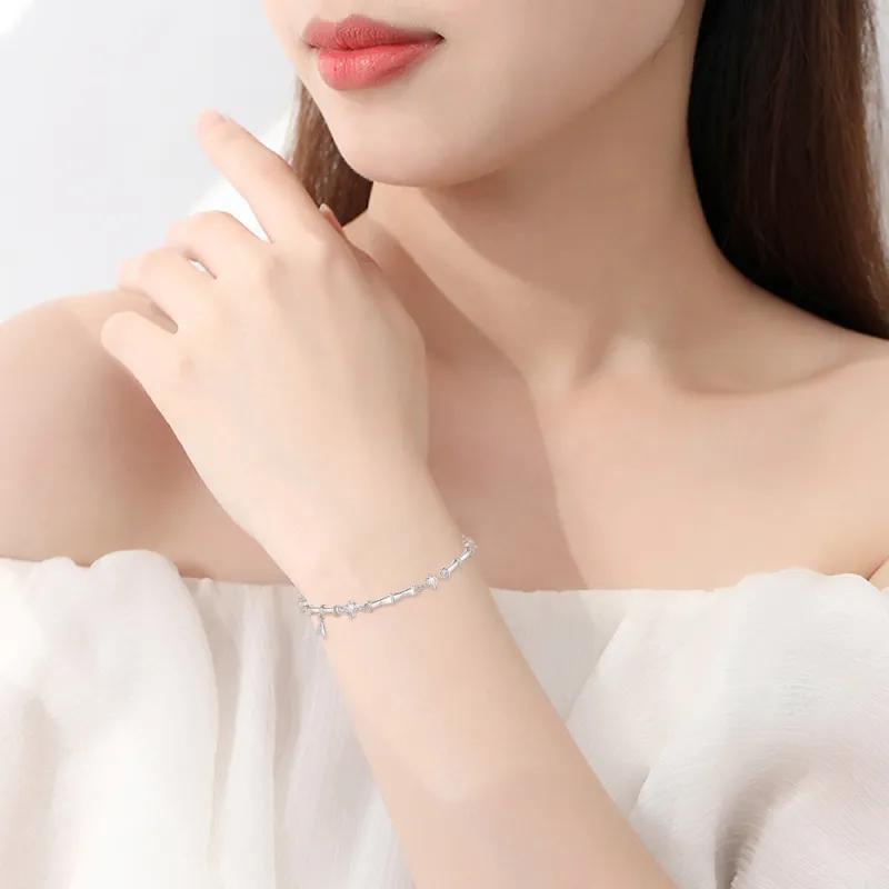 FANFRI Sterling Silver Bracelets Women's-4