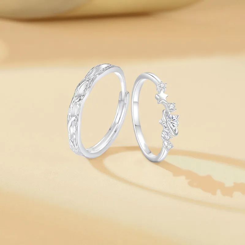 FANFRI Sterling Silver Rings Unisex-2