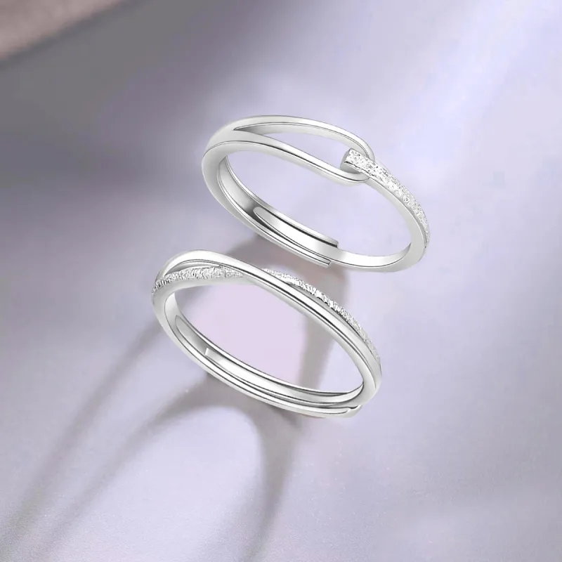 FANFRI Sterling Silver Rings Unisex-2