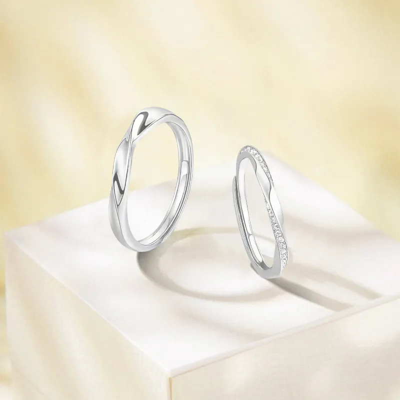 FANFRI Sterling Silver Rings Unisex-2