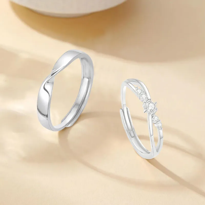 FANFRI Sterling Silver Rings Unisex Date Confession Box Sweet Adoration-2