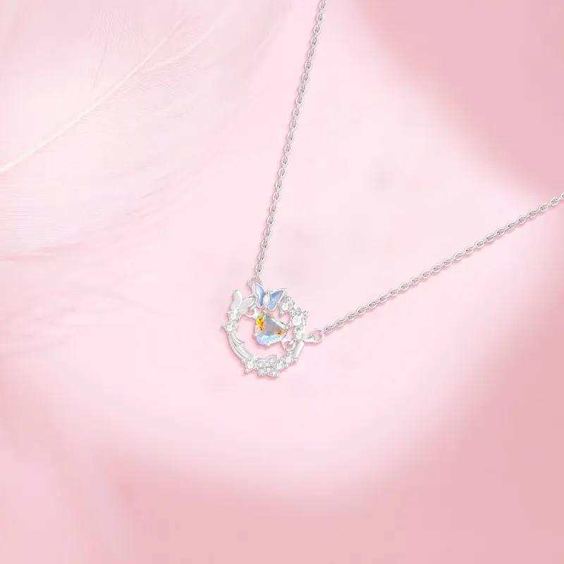 FANFRI Zircon Necklaces Women's-4